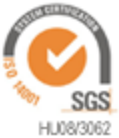 ISO 14001 tanúsítvány – SGS (HU08/3062)